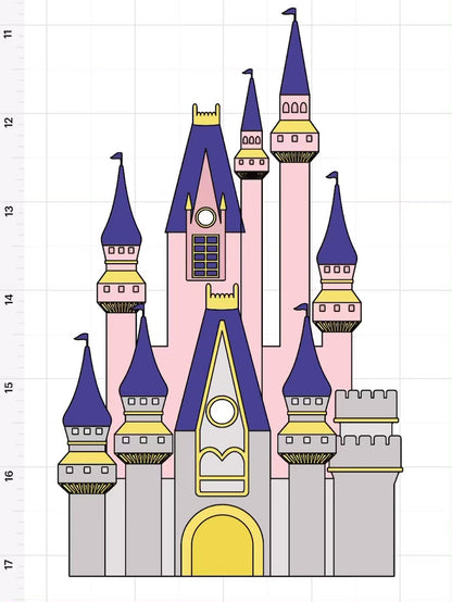 Magical Castle SVG and PNG File Download