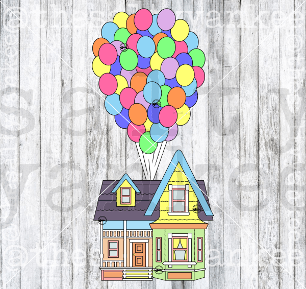 Disney Up House Drawing