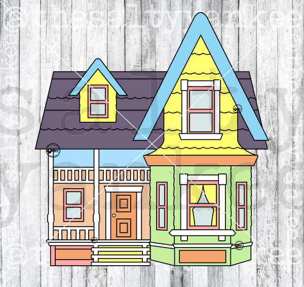 Up House Clipart