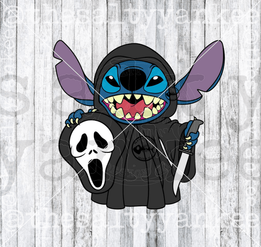 Alien In Ghost Halloween Costume Mask Off Svg And Png File Download Downloads