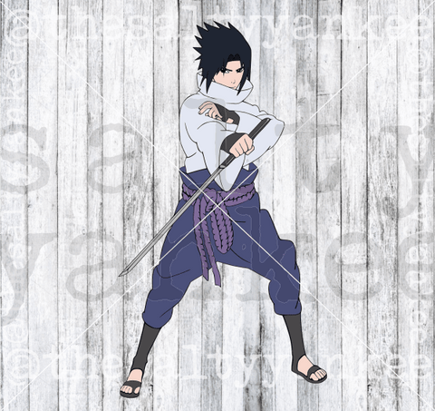 Anime Warrior Svg And Png File Download Downloads