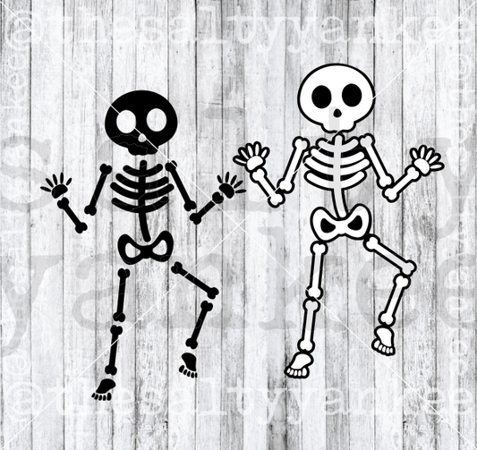 Basic Skeleton Solid And Layered Svg Png File Download Downloads