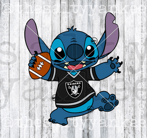Blue Alien In Team Football Jersey Svg And Png File Download Downloads