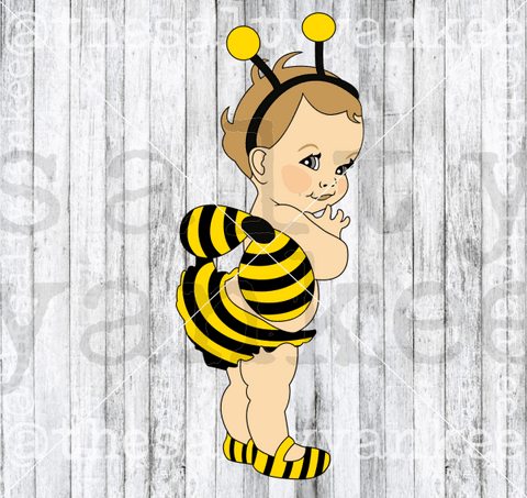 Bumblebee Vintage Baby Svg And Png File Download Downloads