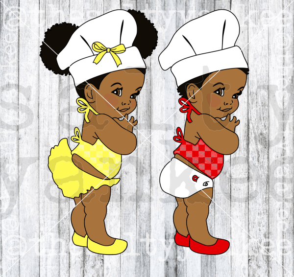 Chef Vintage Babies Svg And Png File Download Downloads