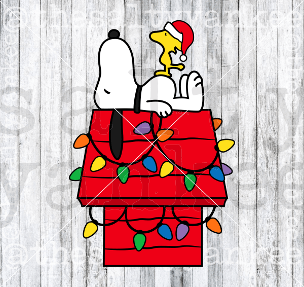 Christmas Doghouse Friends Svg And Png File Download Downloads
