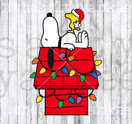 Christmas Doghouse Friends Svg And Png File Download Downloads