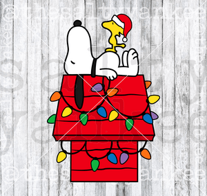 Christmas Doghouse Friends Svg And Png File Download Downloads