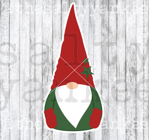 Christmas Gnome Rustic Classic Style Svg And Png File Download Downloads