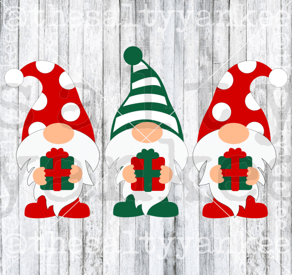 Christmas Gnomes Svg And Png File Download Downloads