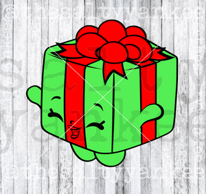 Christmas Present Shopping Toy Svg And Png File Download Downloads