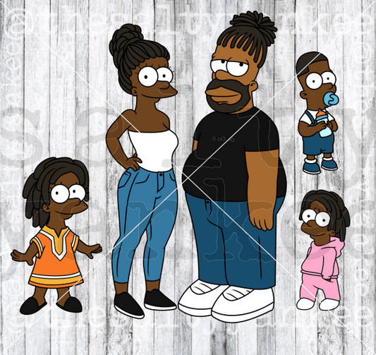 Classic Tv Family Svg And Png File Download Downloads
