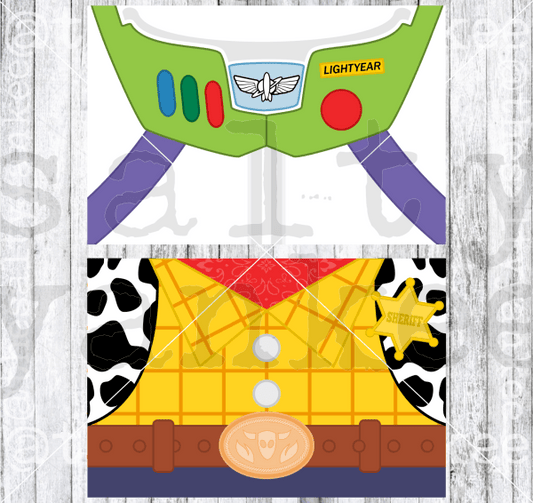 Cowboy And Space Ranger 4X6 Horizontal Png File Download Svg Downloads