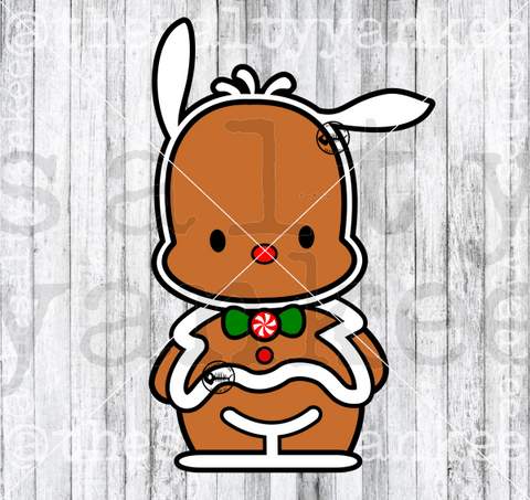 Cute Kitty Friend As Gingerbread Cookie Svg And Png File Download Downloads