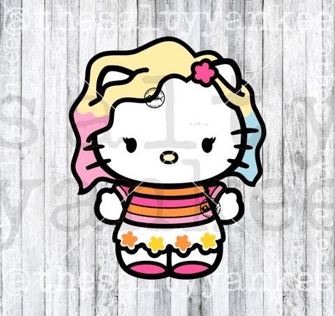 Cute Kitty Wednesday Enid Svg And Png File Download Downloads