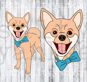 Dog Portrait Style Clipart Layered Svg And Png File Download