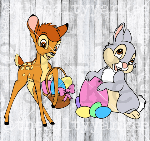 Easter Forest Critters Svg And Png File Download Downloads