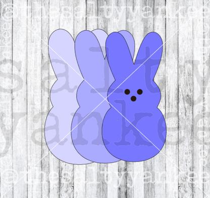 Easter Peeps Layered Svg And Png File Download