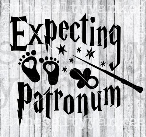 Expecting Patronum Spell Maternity Pregnancy Mom Baby Svg And Png File Download Downloads