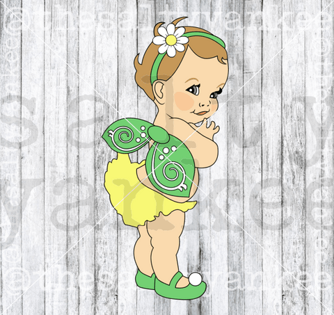 Fairy Vintage Baby Svg And Png File Download Downloads