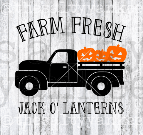 Farm Fresh Jack O Lanterns Fall Autumn Svg And Png File Download Downloads