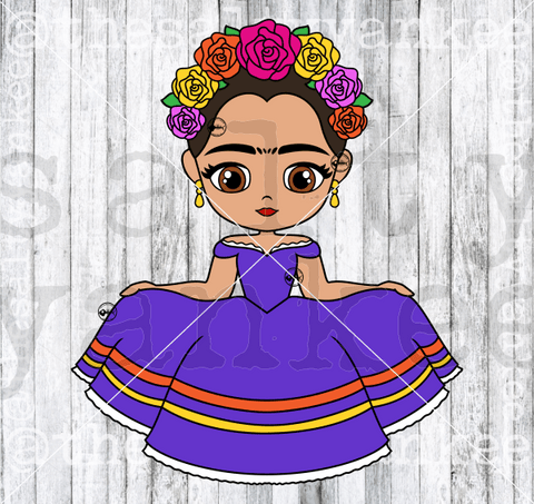 Frida Kahlo Svg And Png File Download Downloads