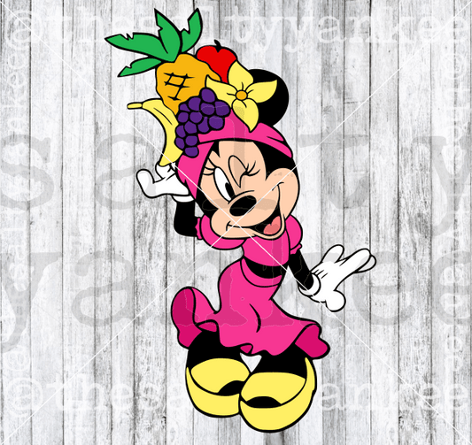 Fruit Hat Mouse Svg And Png File Download Downloads