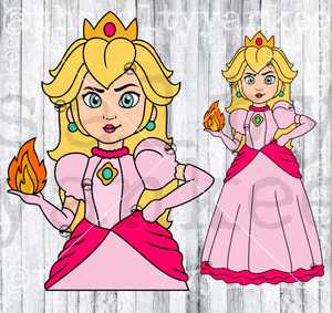 Game Princess Svg And Png File Download Downloads