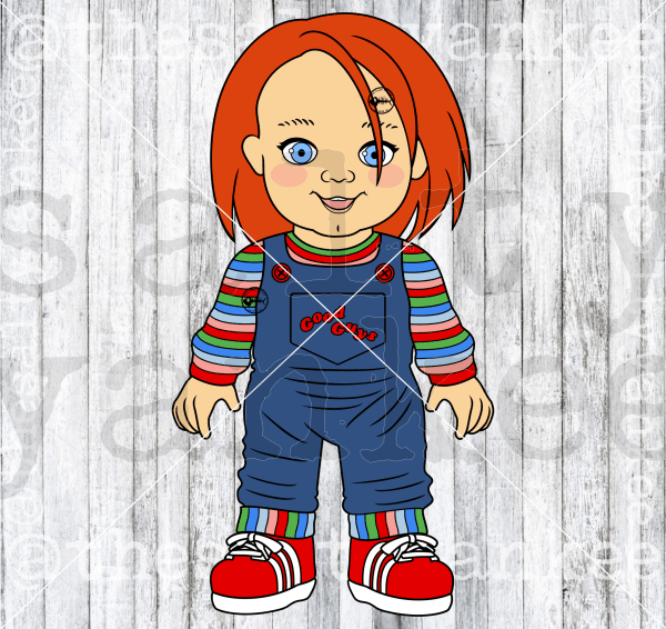 Good Guy Chucky the Doll Horror Movie Inspired SVG and PNG File Downlo ...