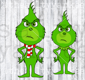 Grumpy Baby Grinch Svg And Png File Download Downloads