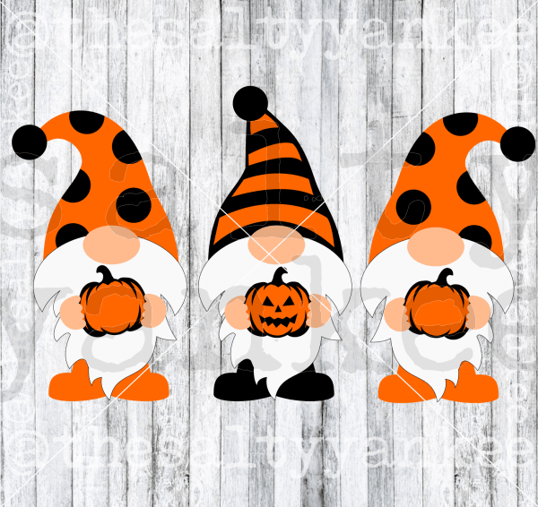Halloween Gnomes Svg And Png File Download Downloads