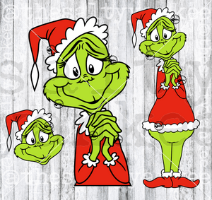 Happy Grinch Svg And Png File Download Downloads