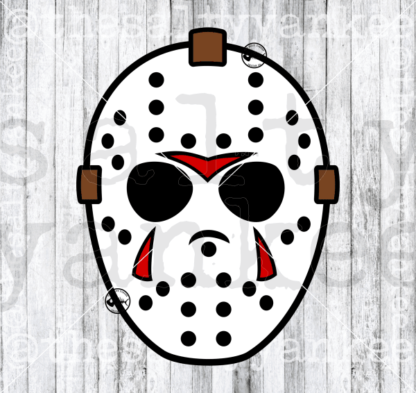 Horror Mask Svg And Png File Download Downloads