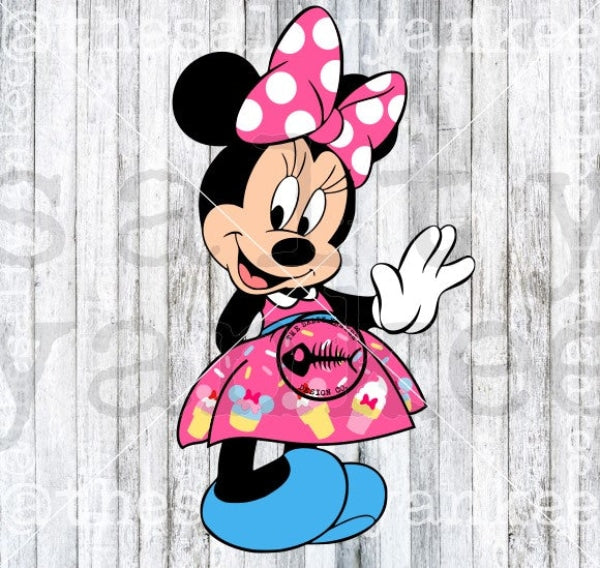Ice Cream Sprinkles Girly Mouse Clipart Layered Svg And Png File Download