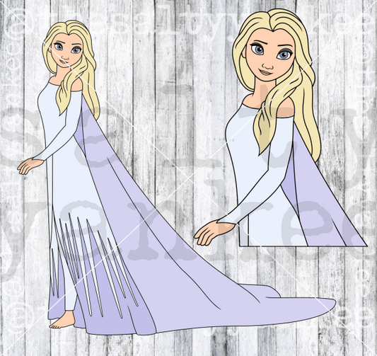 Ice Queen Svg And Png File Download