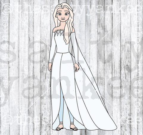 Ice Queen Svg And Png File Download