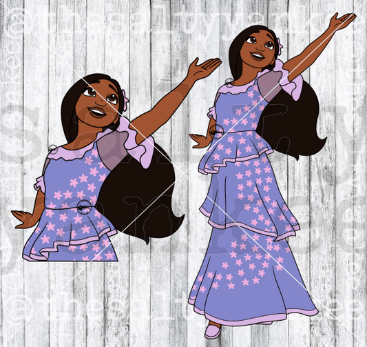 Isabela In Motion Svg And Png File Download Downloads