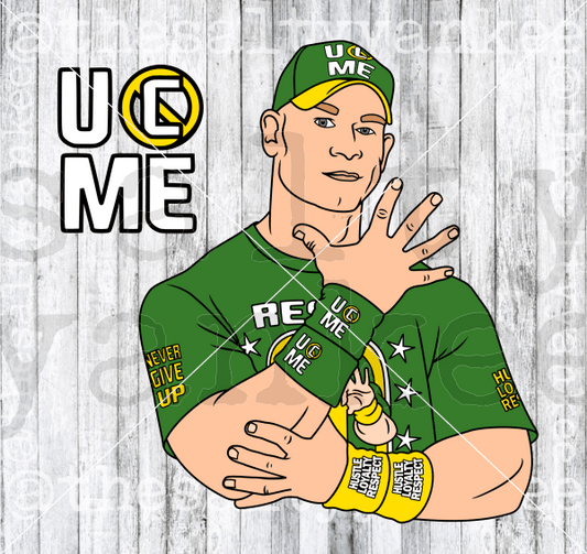 John Cena Svg And Png File Download Downloads