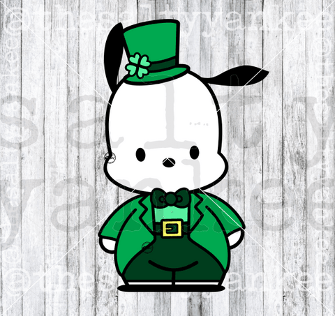 Kitty Friend In Saint Patricks Day Dress Svg And Png File Download Downloads
