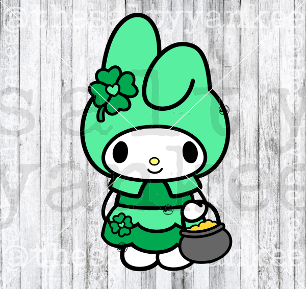 Kitty Friends Saint Patricks Day Bundle Svg And Png File Download Downloads