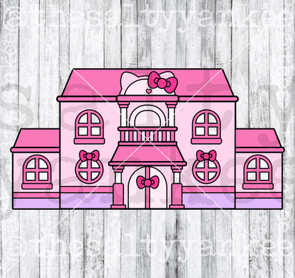 Kitty House Svg And Png File Download Downloads