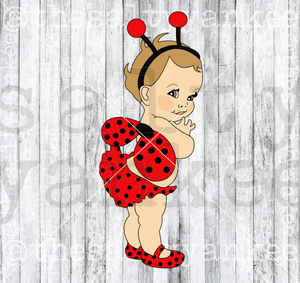 Ladybug Vintage Baby Svg And Png File Download Downloads