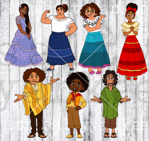 Madrigal Family Bundle Svg And Png File Download Downloads
