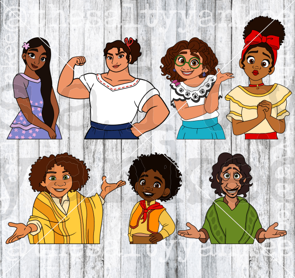 Madrigal Family Bundle Svg And Png File Download Downloads