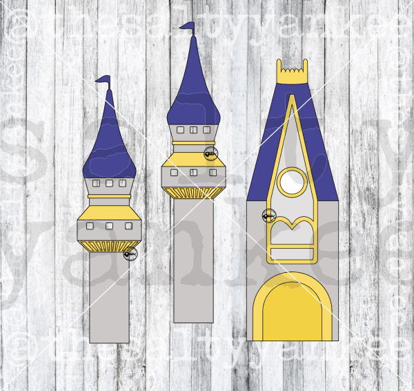 Magical Castle Svg And Png File Download Downloads