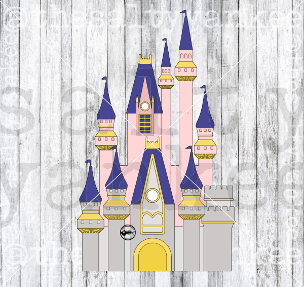 Magical Castle Svg And Png File Download Downloads