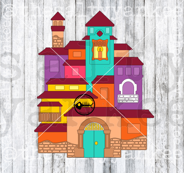 Magical House Svg And Png File Download Downloads