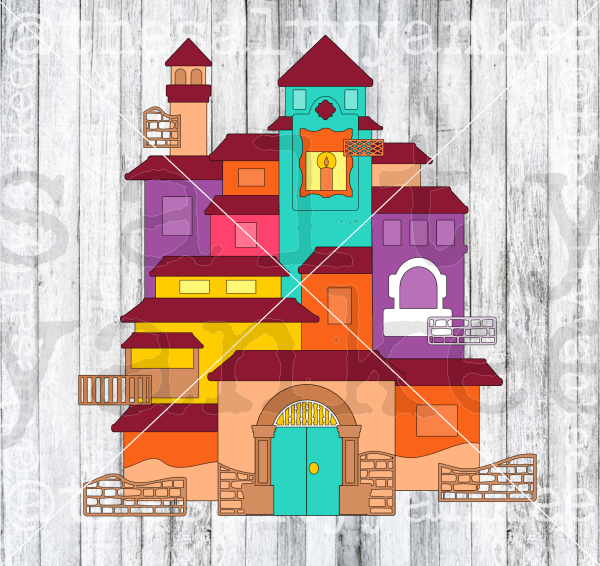 Magical House Svg And Png File Download Downloads