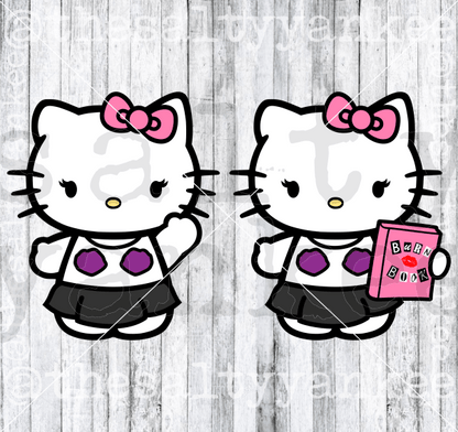 Mean Kitties Bundle Svg And Png File Download Downloads