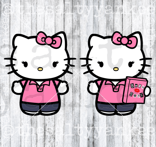 Mean Kitties Bundle Svg And Png File Download Downloads